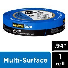 ScotchBlue™ Original Painter's Tape 2090-24CP, 0.94 in x 60 yd (24mm x 54,8m)