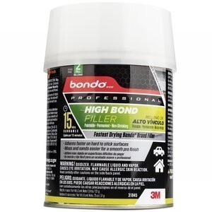 3M™ Bondo® Pro Series High Bond Filler, 31845, Quart, 12 per case