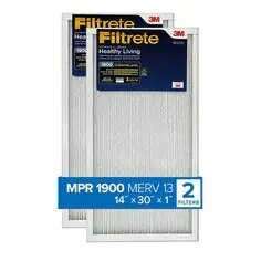 Filtrete™ Ultimate Allergen Reduction Filter UT24-2PK-1E, 14 in x 30 in x 1 in(35.5 cm x 76.2 cm x 2.5 cm)