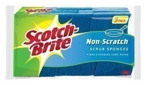 Scotch-Brite® Non-Scratch Scrub Sponge 529-5 , 5/Shipper