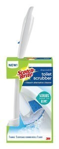Scotch-Brite® Disposable Toilet Scrubber Cleaning System, 558-SK-4NP, 4/1