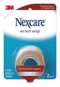 Nexcare™ No Hurt Wrap NHT-2, 2 in x 80 in (50,8 mm x 2 m) Unstretched