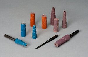 Standard Abrasives™ A/O Straight Cartridge Roll 714867, 3/8 in x 2 in x 3/16 in 100, 100 per case