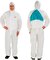3M™ Disposable Protective Coverall 4520-4XL White/Green Type 5/6, 20 EA/Case