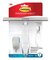 Command™ Bath Squeegee and Hook Stainless Steel and Satin Nickel, BATH32-SS-ES