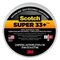Scotch® Super 33+™ Vinyl Electrical Tape, 6132-BA-10, 3/4 in x 66 ft x0.007 in (19 mm x 20,1 m x 0.177 mm), 10/case