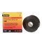 Scotch® Linerless Rubber Splicing Tape 130C, 4 in x 10 ft, Black, 12 rolls/Case