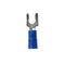 3M™ Highland™ Vinyl Insulated Locking Fork Terminal LFV18-6Q, AWG 22-18, 25/bag, spring-like tongue firmly fits around the stud